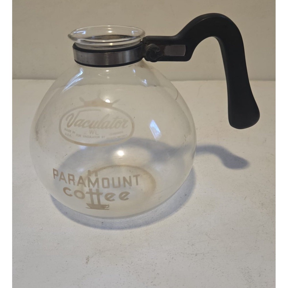 Vintage Corning Bubble Pot‎ Vaculator Paramount Coffee